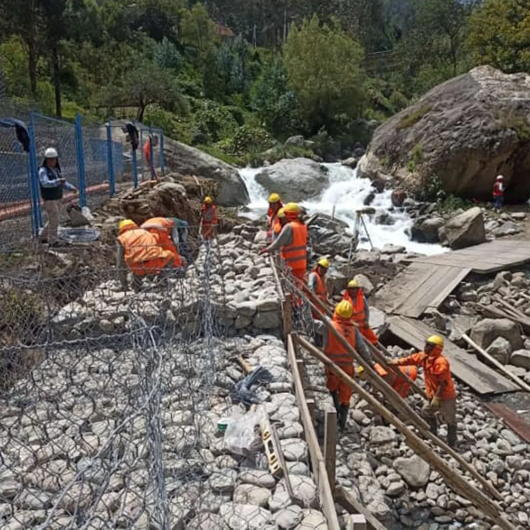 Proceso de instalación de gaviones paso a paso