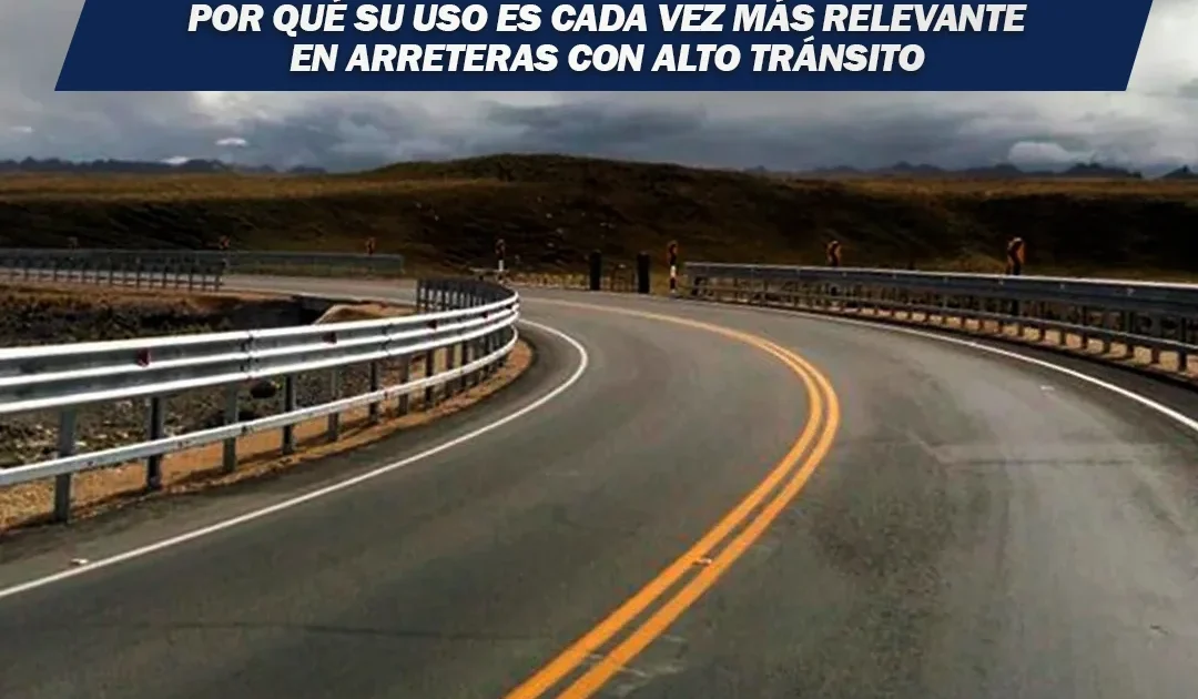 Guardavías en carretera - GEO EXTRUPLAST